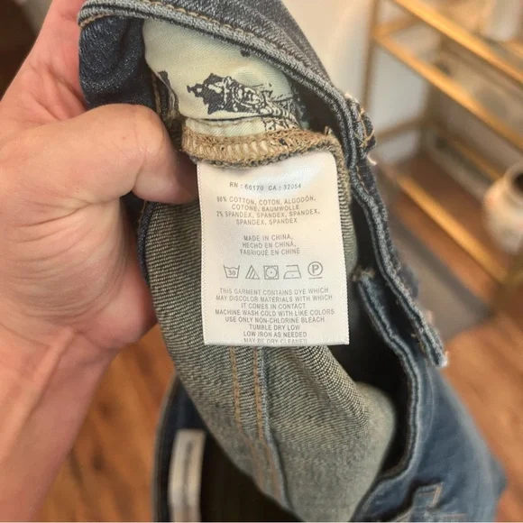 Pilcro and The Letterpress Jeans Womens EM 26 Blue Stretch Denim High Rise Adult - Picture 6 of 9